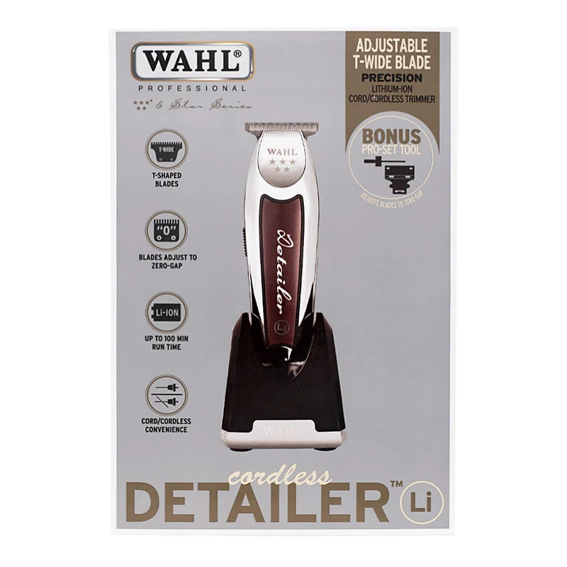 Hair Gallery Resi Come Nuovi Wahl Trimmer Detailer Li - confezione lievemente danneggiata