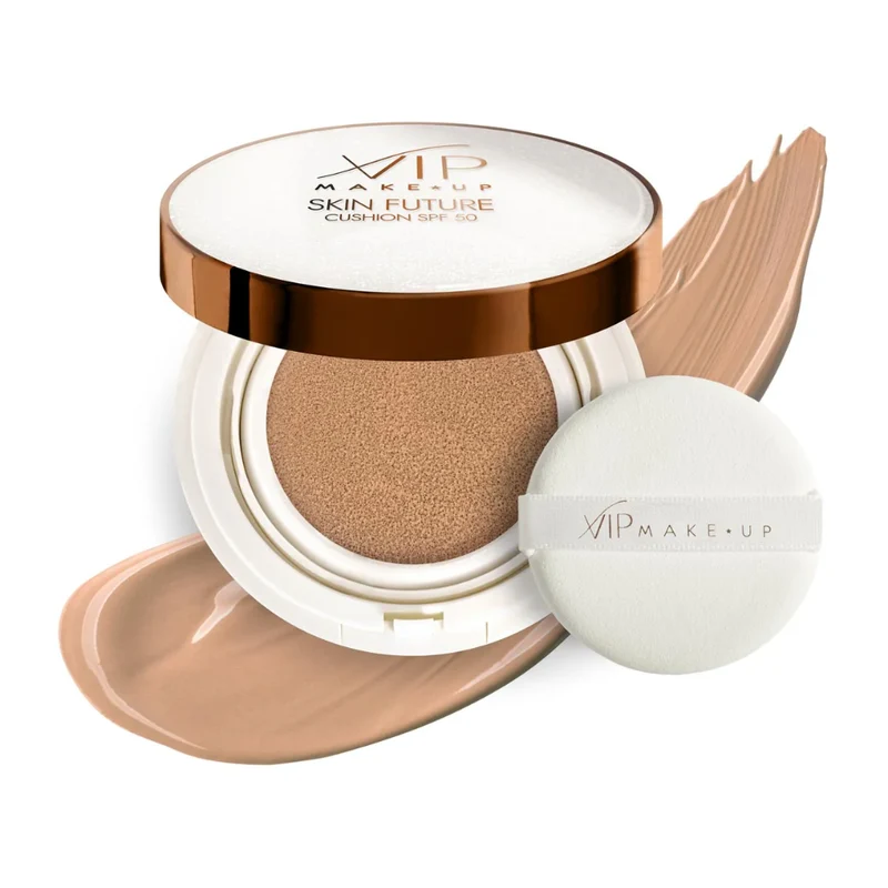 Vip Make Up Skin Future Cushion SPF 50 Fondotinta in Cushion Idratante e Protettivo