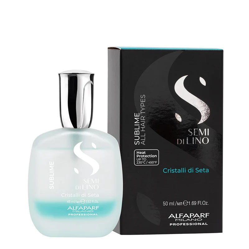 Alfaparf Milano Semi di Lino Sublime Cristalli di Seta 45ml - siero setificante bifasico