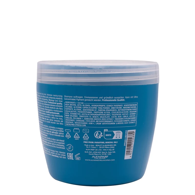 Alfaparf Milano Semi di Lino Curls Enhaancing Mask 500ml - maschera capelli ricci