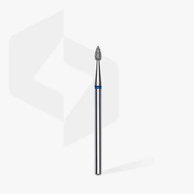 Staleks Punta Diamantata Goccia Blu – Ø 2,3 mm / Lunghezza 5 mm