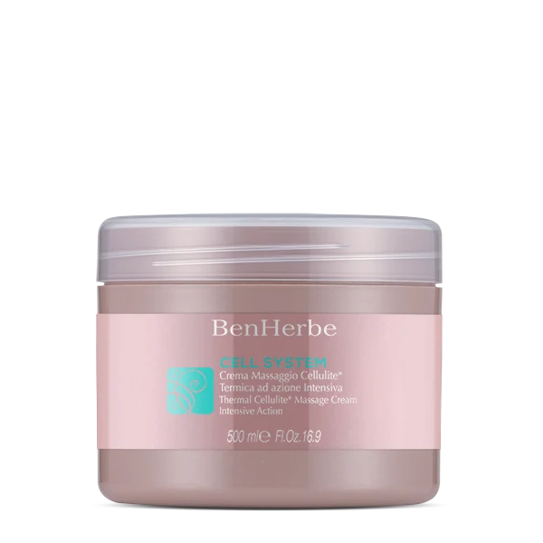 Crema Termica Massaggio Cellulite 500ml benherbe
