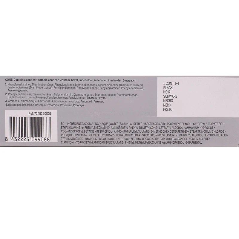 Revlon Professional Revlonissimo Colorcosmetique 1 Black 60ml - colorazione permanente