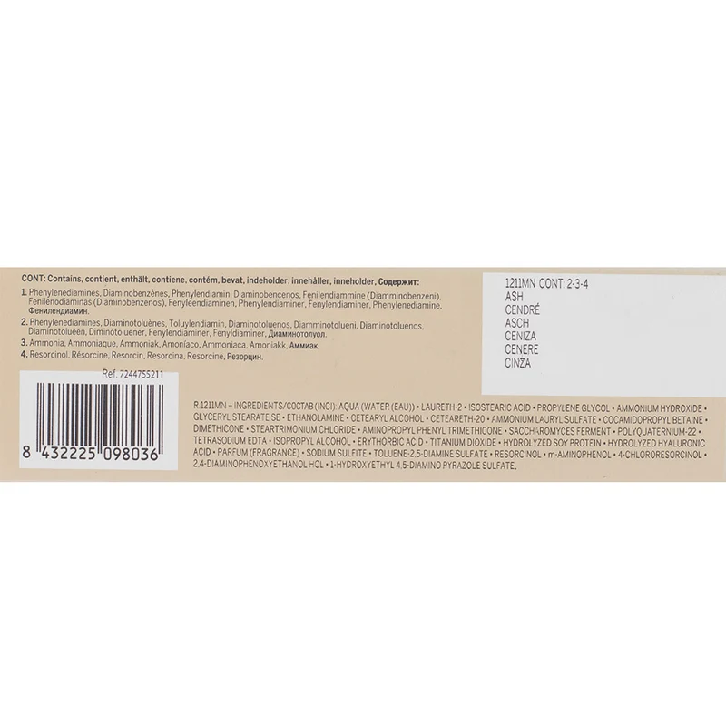 Revlon Professional Revlonissimo Colorcosmetique High Lift 1211MN Ash 60ml - colorazione permanente