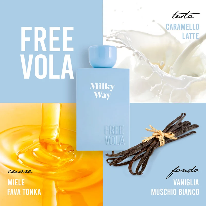 Freevola Milky Way Eau de Parfum 100ml - profumo