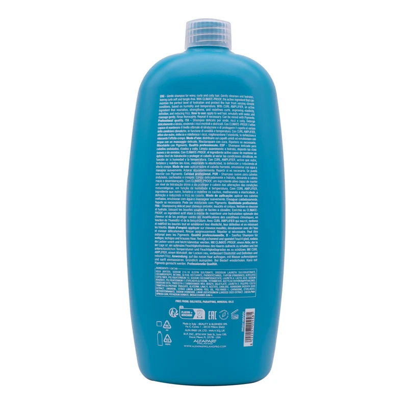 Alfaparf Milano Semi di Lino Curls Low Shampoo 1000ml - shampoo capelli ricci