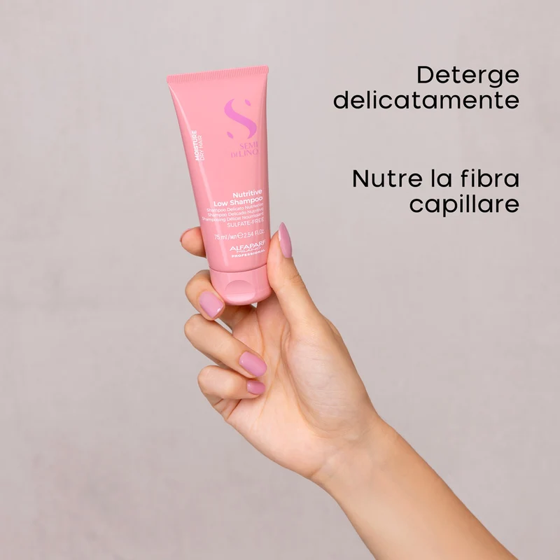 Alfaparf Milano Semi Di Lino Moisture Nutritive Low Shampoo75ml