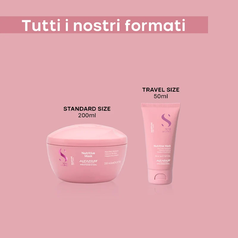 Alfaparf Milano Semi Di Lino Moisture Nutritive Mask 50ml- maschera Idratante