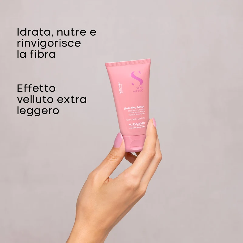 Alfaparf Milano Semi Di Lino Moisture Nutritive Mask 50ml- maschera Idratante