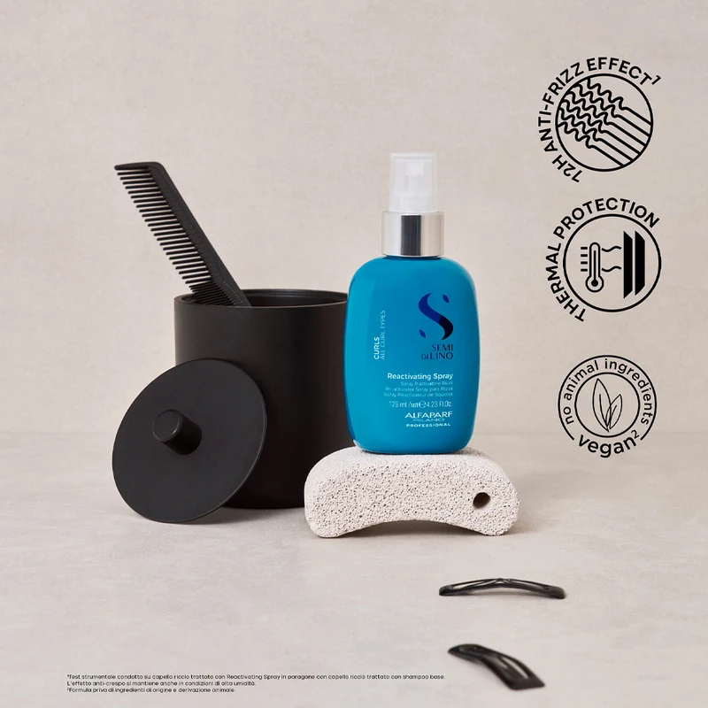 Alfaparf Milano Semi di Lino Curls Reactivating Spray 125ml - spray capelli ricci