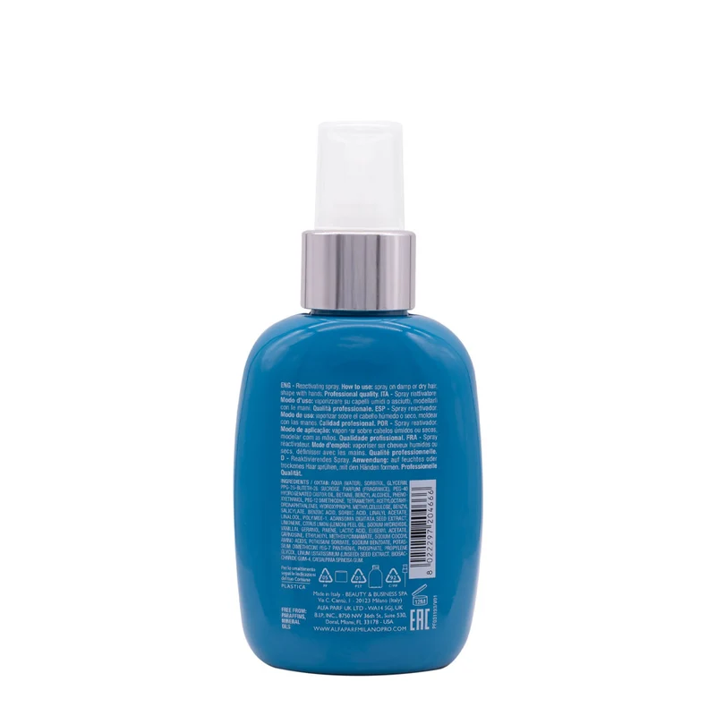 Alfaparf Milano Semi di Lino Curls Reactivating Spray 125ml - spray capelli ricci