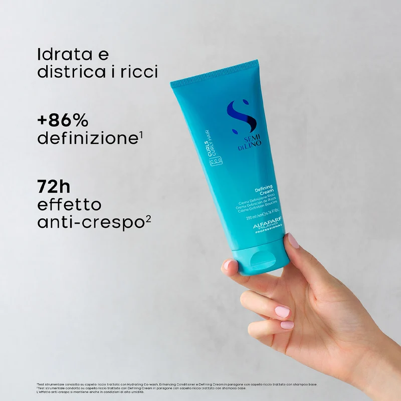 Alfaparf Milano Semi di Lino Curls Defining Cream 200ml - crema ricci
