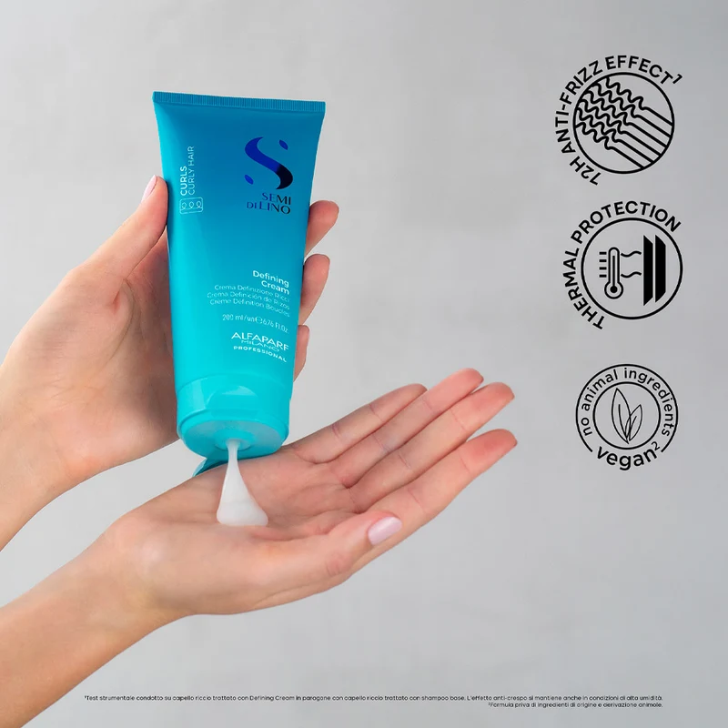 Alfaparf Milano Semi di Lino Curls Defining Cream 200ml - crema ricci