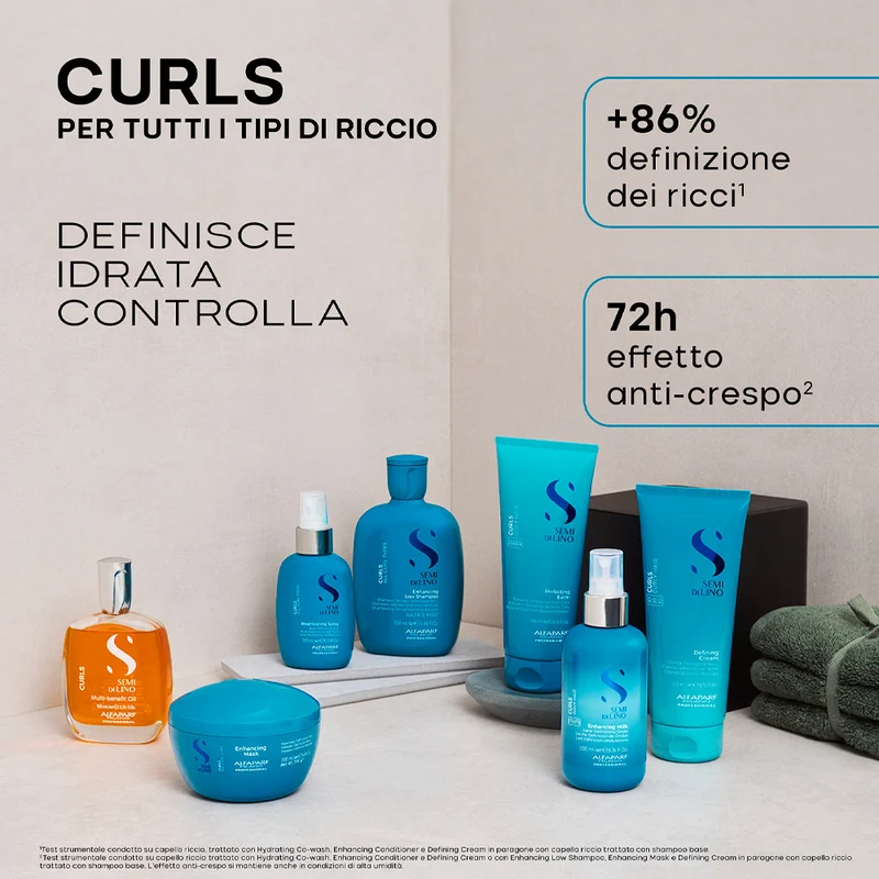 Alfaparf Milano Semi di Lino Curls Defining Cream 200ml - crema ricci