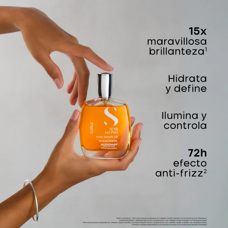 Alfaparf Milano Semi di Lino Curls Multi Benefit Oil 100ml - olio capelli ricci