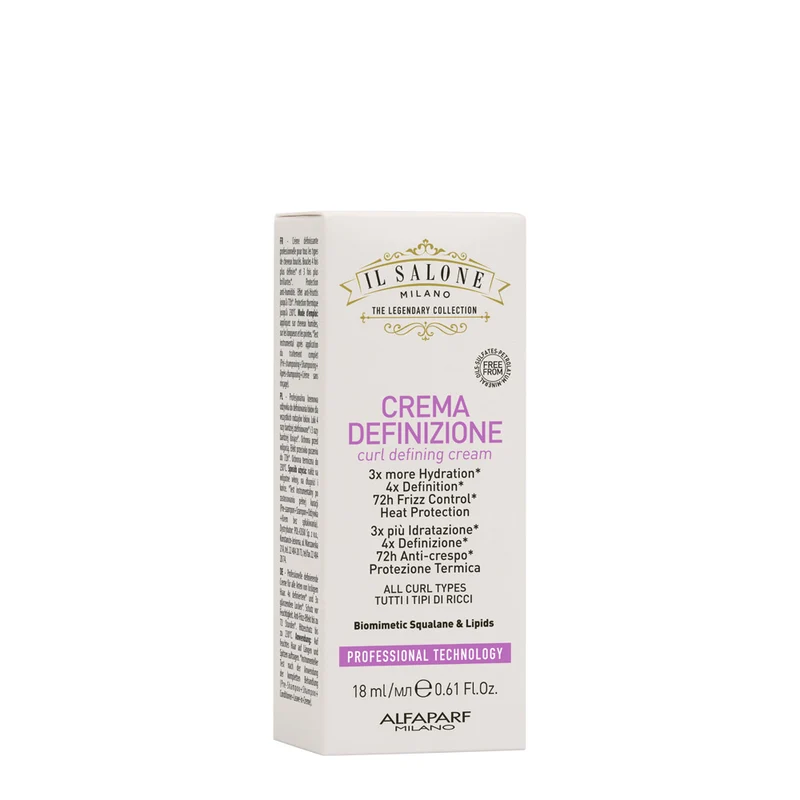 Alfaparf Milano Il Salone Curls Defining Cream 18ml - crema definizione capelli ricci
