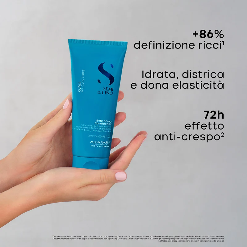 Alfaparf Milano Semi di Lino Curls Conditioner 200ml - balsamo capelli ricci