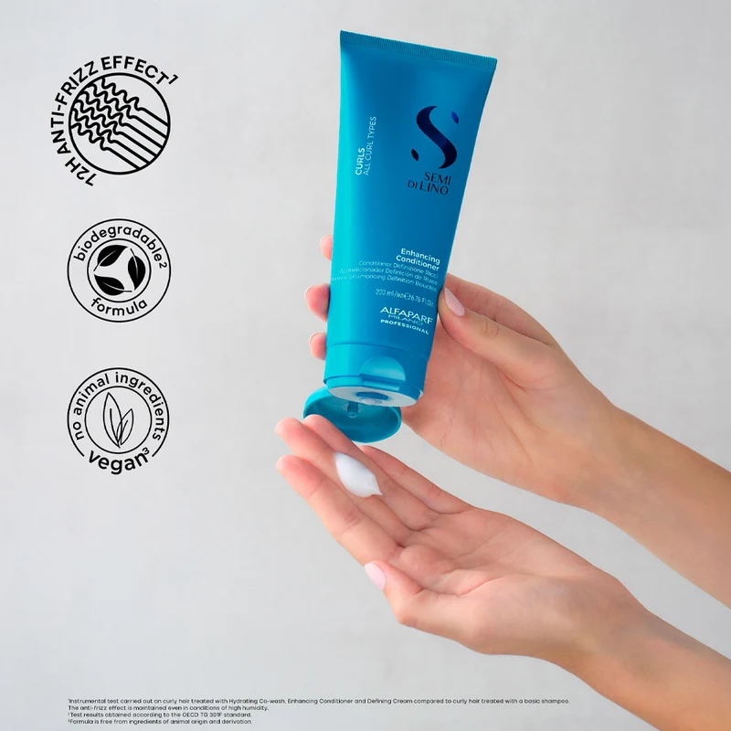 Alfaparf Milano Semi di Lino Curls Conditioner 200ml - balsamo capelli ricci
