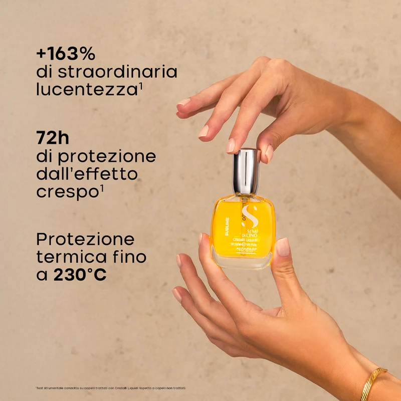 Alfaparf Milano Semi Di Lino Sublime Cristalli Liquidi 30ml - siero illuminante