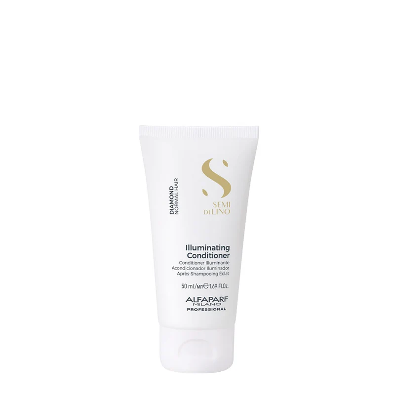 Alfaparf Milano Semi Di Lino Diamond Illuminating Conditioner 50ml - balsamo illuminante