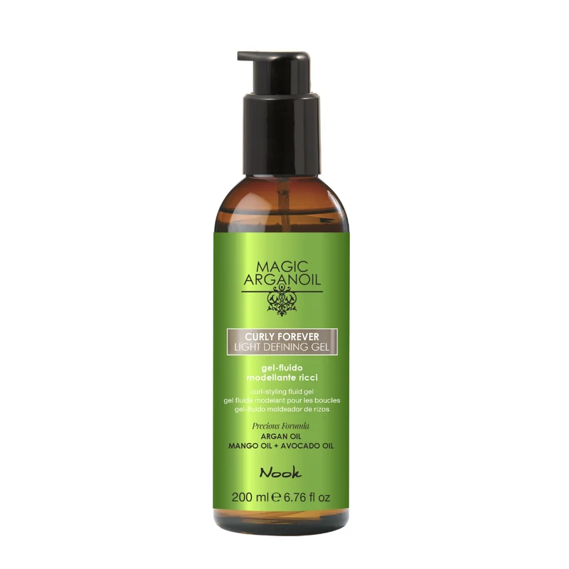 Nook Magic Arganoil Curly Forever Light Defining Gel 200 ml