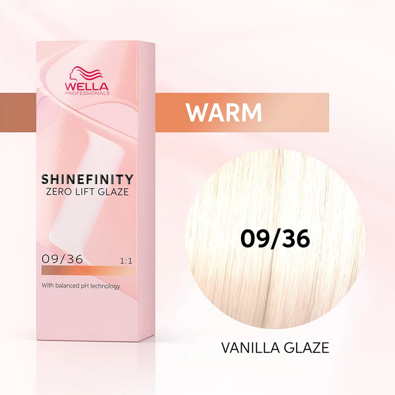 Wella Shinefinity Vanilla Glaze 09/36 Biondo Chiarissimo Violetto Naturale 60ml - colore demi-permanente