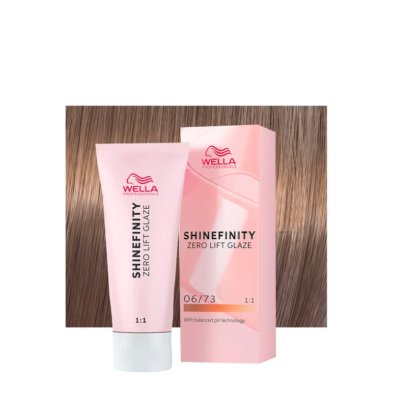 Wella Shinefinity Caramel Chocolate 06/73 Biondo Scuro Sabbia Dorato 60ml - colore demi-permanente