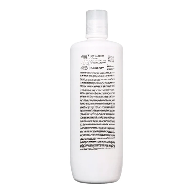 Schwarzkopf BC Bonacure Clean Balance Deep Cleansing Shampoo Tecopherol 1000ml - shampoo detersione profonda