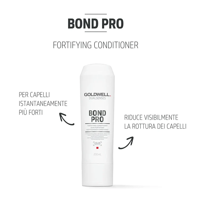 Goldwell Dualsenses Bond Pro Fortifying Conditioner 200ml - balsamo per capelli fragili e sfibrati