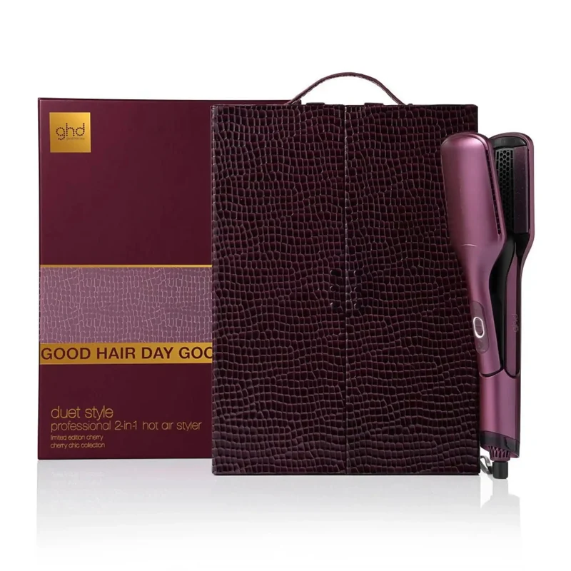 ghd Duet Style 2-in-1 Cherry Chic – Piastra Asciugacapelli Professionale Limited Edition