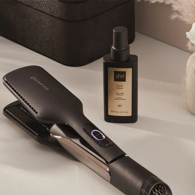 GHD Duet Style Gift Set – Piastra 2 in 1 & Sleek Talker