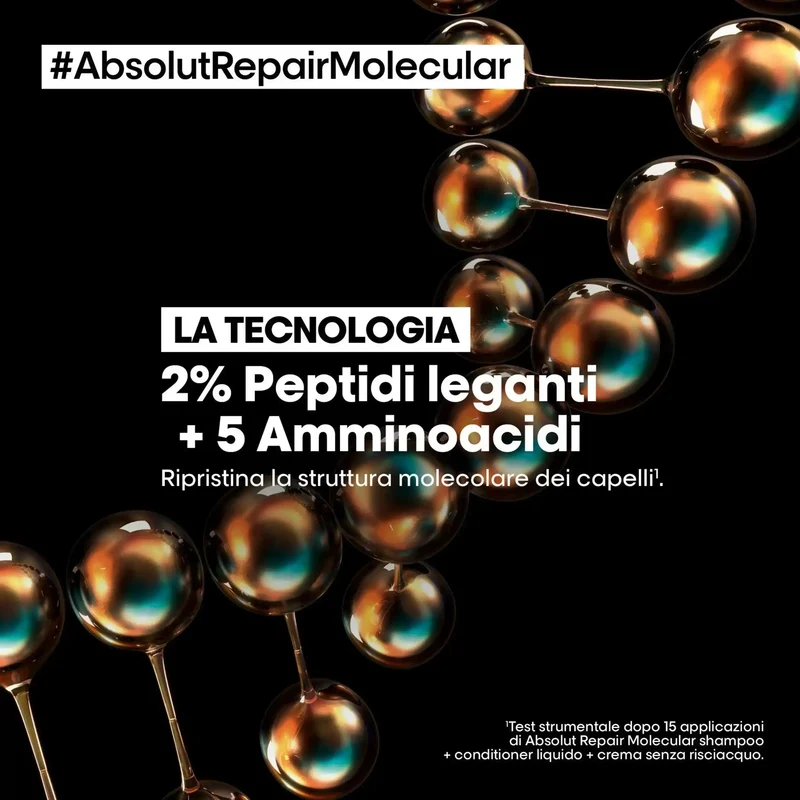 L’Oréal Professionnel Absolut Repair Molecular Crema Senza Risciacquo – 100 ml