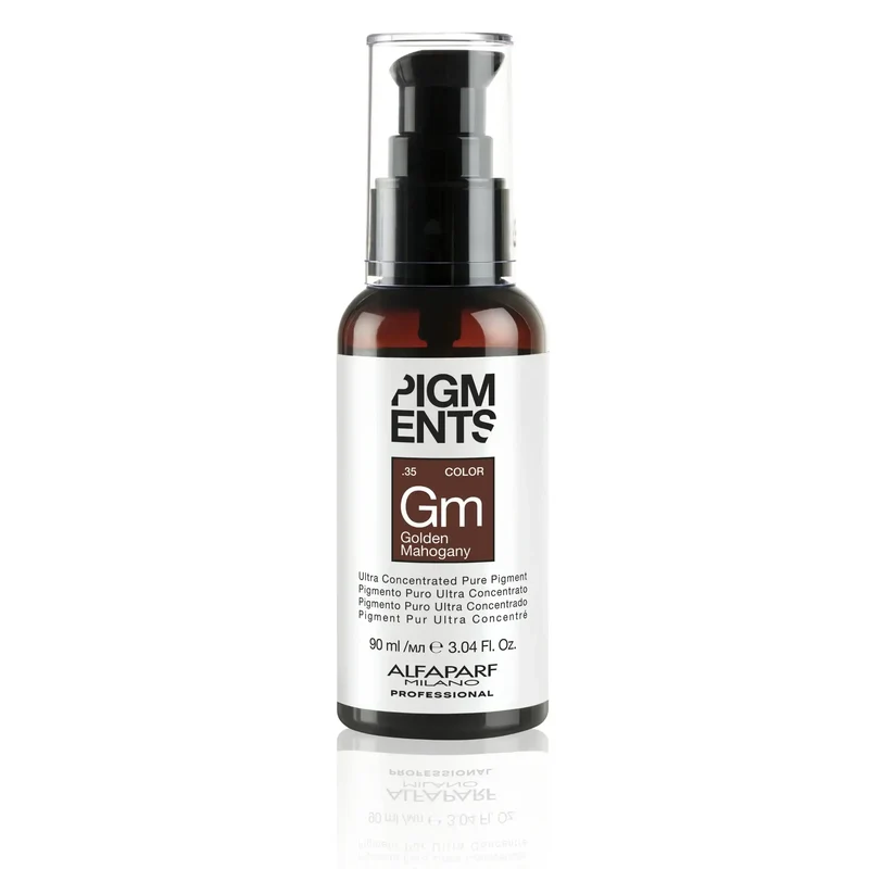 Alfaparf Pigments Golden Mahogany 90 ml – Pigmento mogano dorato ultra concentrato