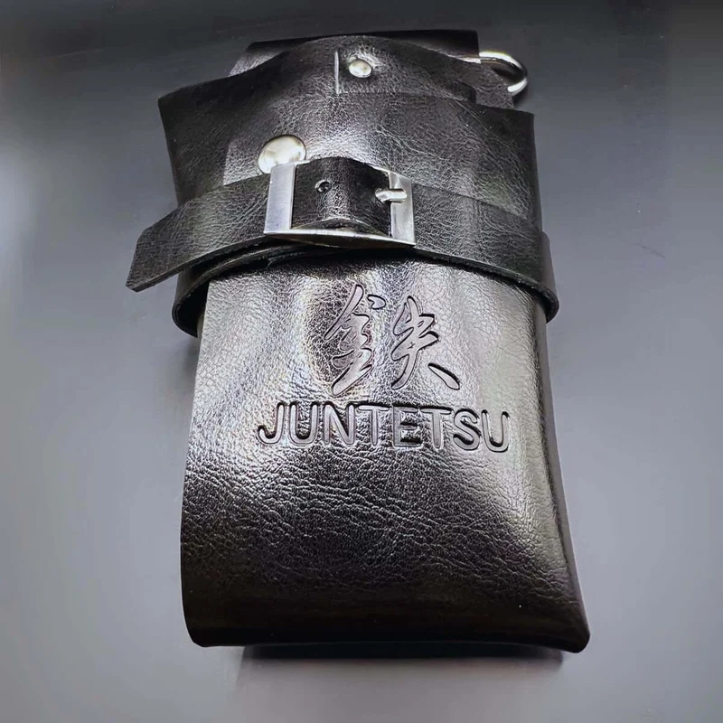 Fondina per cintura nera Juntetsu - Contiene 5 forbici