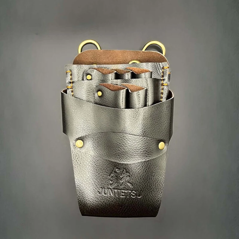 Fondina in pelle marrone Juntetsu Classic - 5 Professional