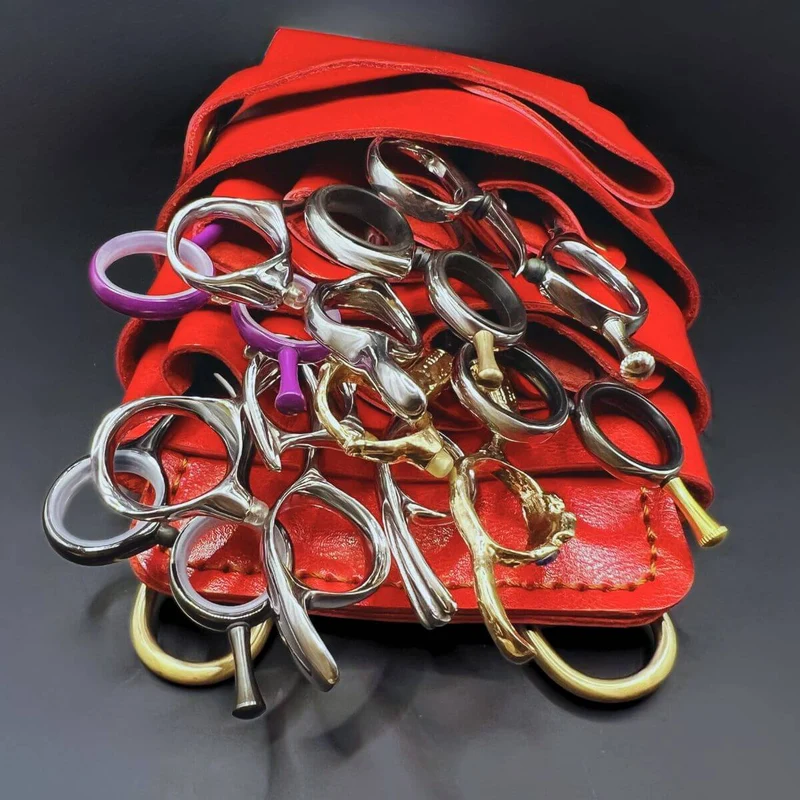 Fondina Juntetsu Signature Red | Design professionale a 7 tasche