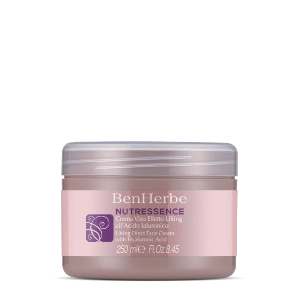 Crema Viso effetto Lifting all’Acido Ialuronico 250ml benherbe