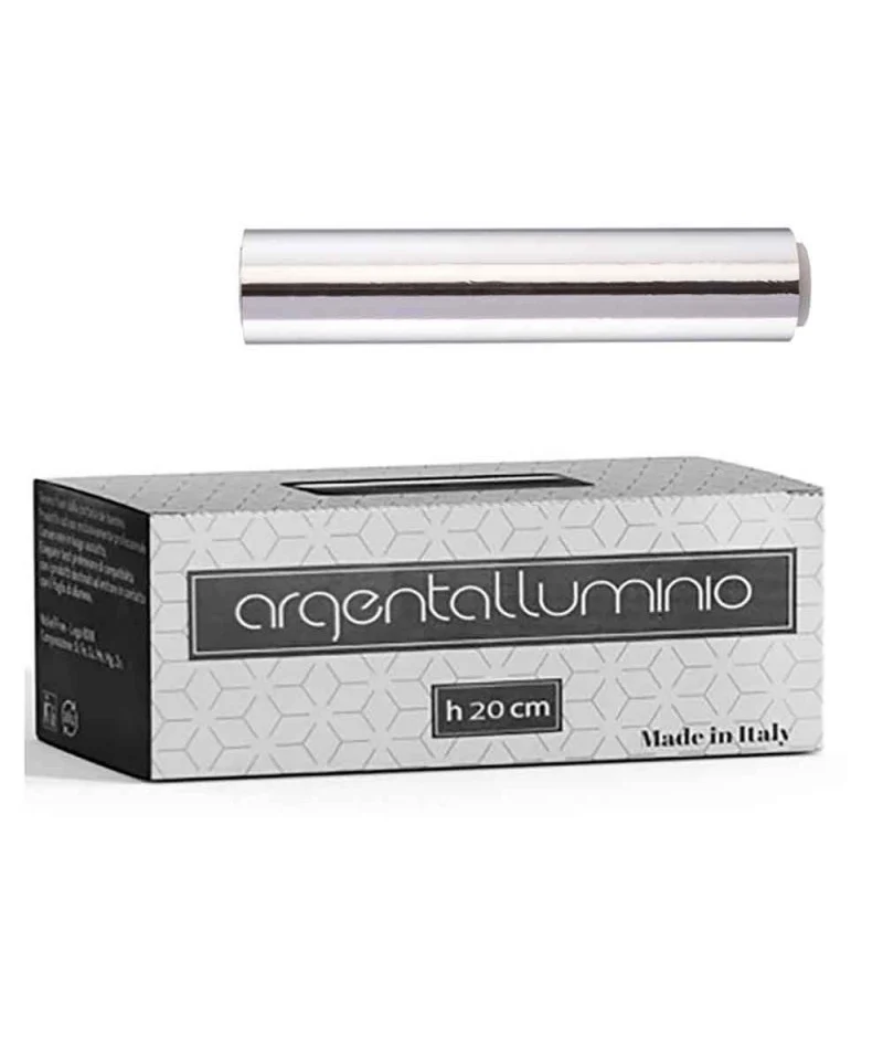 Stagnola rotolo 20cm ARGENTALLUMINIO