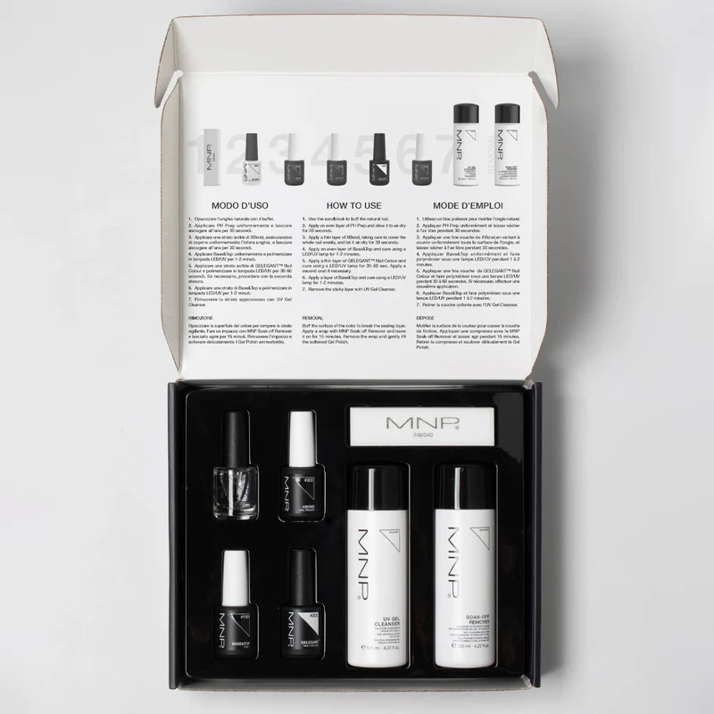 My Nail Pro MNP Gelegant Starter Kit Pure Red - cofanetto manicure semi
