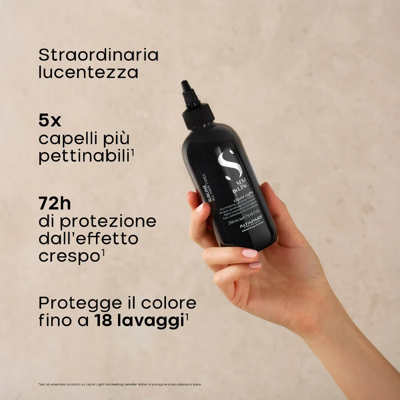 Alfaparf Milano Semi di Lino Sublime Liquid Light 250ml - acqua lamellare