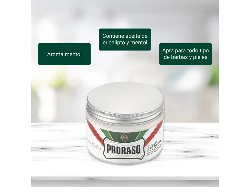 Crema Pre Barba Rinfrescante proraso 300ml