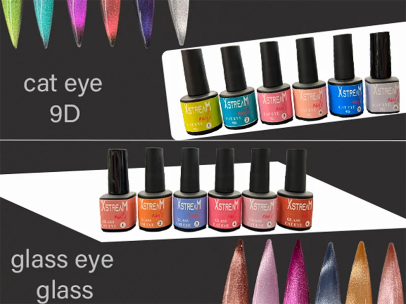Smalto Semipermanente XtreaM cat eye 9D/glass eye 7ml
