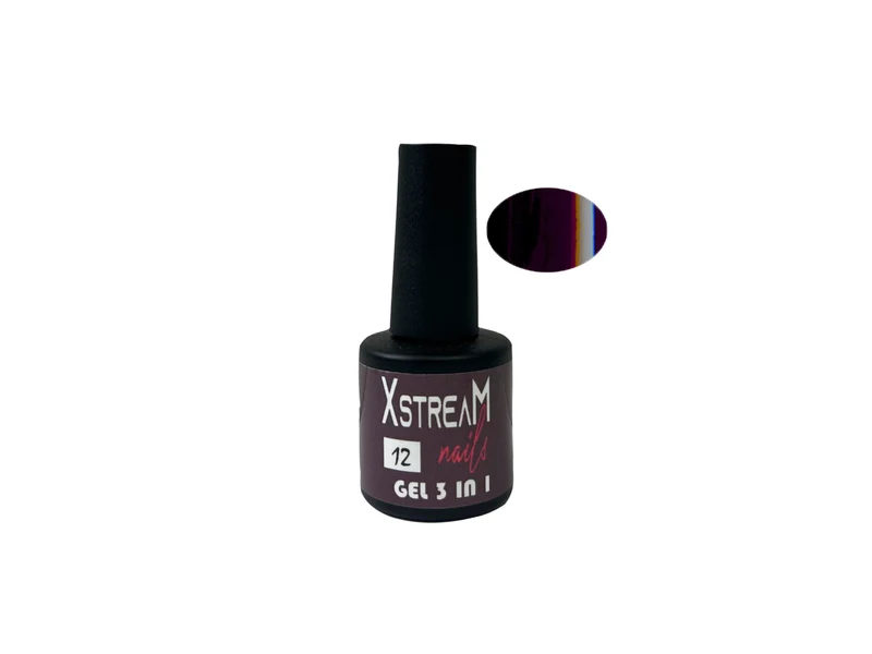 Smalto Semipermanente 3in1 XstreaM 7 ml (1-12)