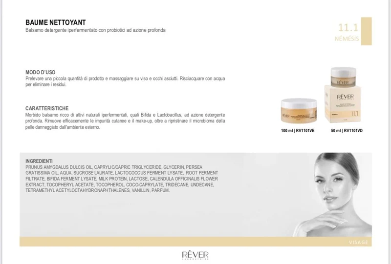 11.1 BAUME NETTOYANT