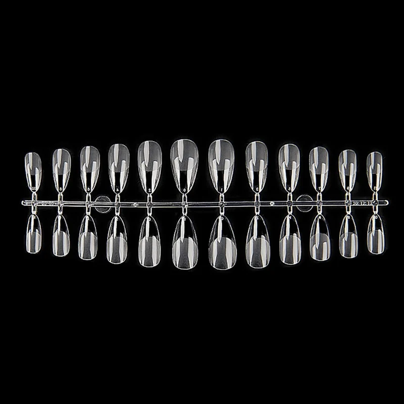 Mandorla Lunga Nail Gel Tips Estrosa - 12 misure 240 pezzi