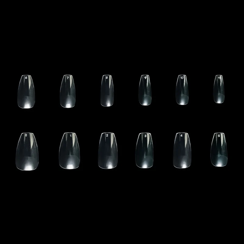 Ballerina Corta Nail Gel Tips Estrosa - 12 misure 240 pz