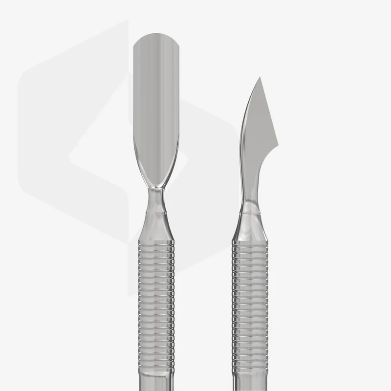 Staleks Pro Spatola per manicure (pusher largo arrotondato + ascia) – EXPERT 30 TYPE 3