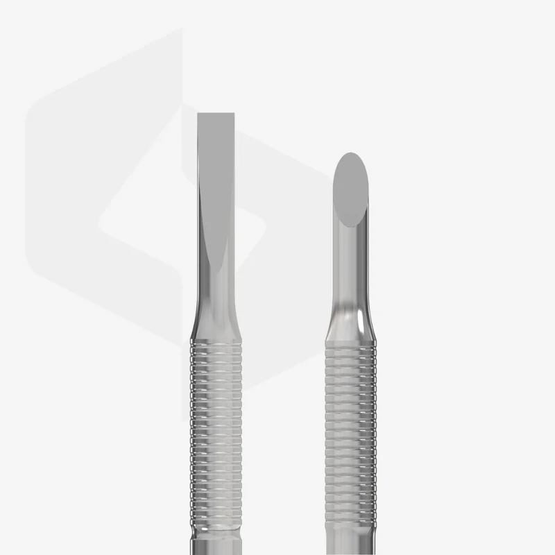 Staleks Pro Spatola per manicure (pusher obliquo + pusher arrotondato) – EXPERT 90 TYPE 5