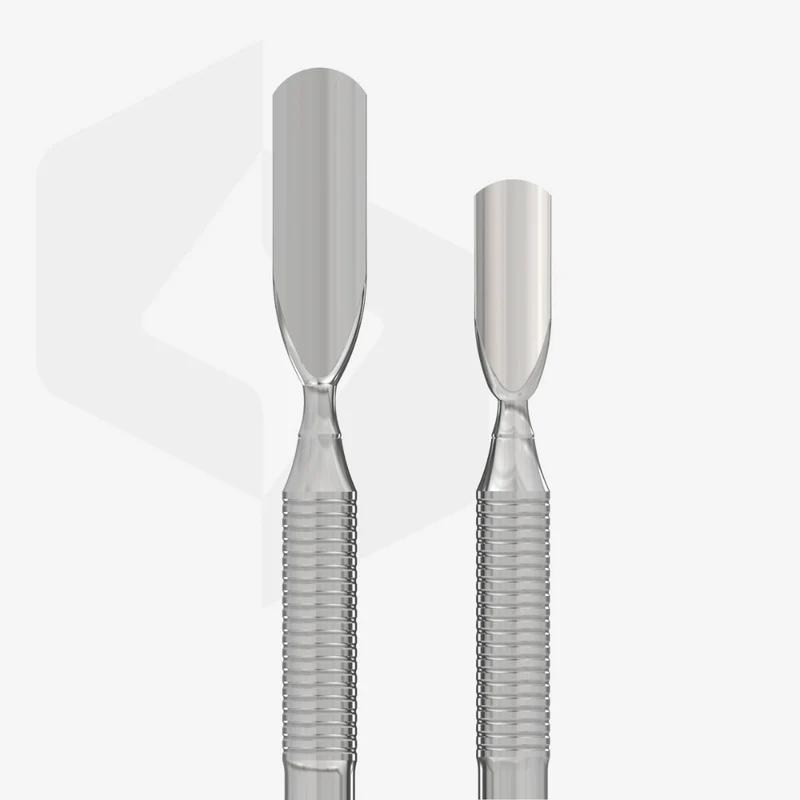 Staleks Pro Spatola per manicure (pusher largo arrotondato + arrotondato stretto) – EXPERT 30 TYPE 1