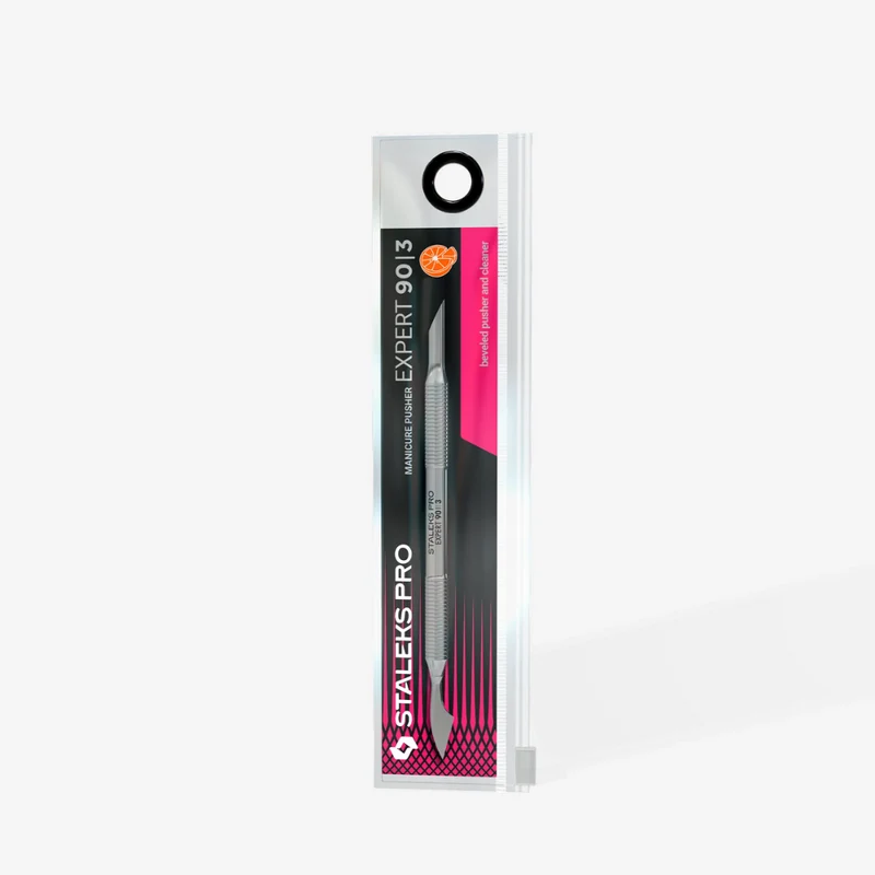 Staleks Pro Spatola per manicure (pusher obliquo + ascia) – EXPERT 90 TYPE 3